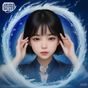 技术编辑在检测不同版本视频画质参数，屏幕上显示对比曲线